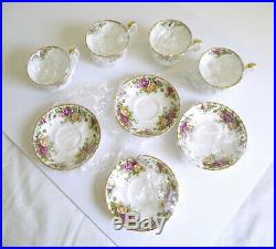 ROYAL ALBERT Old Country Roses 20 Piece Set BRAND NEW with tags! Plates & Cups