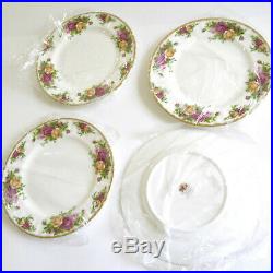 ROYAL ALBERT Old Country Roses 20 Piece Set BRAND NEW with tags! Plates & Cups