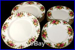 ROYAL ALBERT Old Country Roses 42pc Lot Service For 6 + Extras England