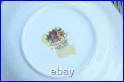 ROYAL ALBERT Old Country Roses 6 Gedecke Schälchen Service cup plate 19 tlg