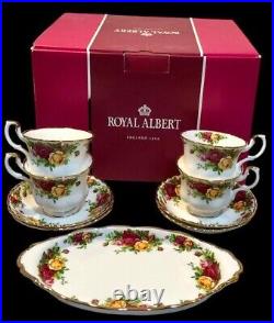 ROYAL ALBERT Old Country Roses 9 PIECES TEA COMPLETER SET BRAND NEW in box