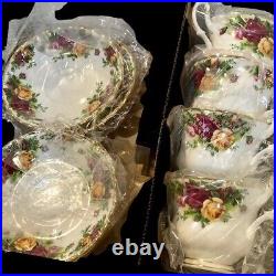 ROYAL ALBERT Old Country Roses 9 PIECES TEA COMPLETER SET BRAND NEW in box