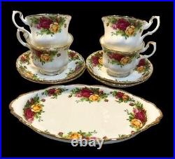 ROYAL ALBERT Old Country Roses 9 PIECES TEA COMPLETER SET BRAND NEW in box