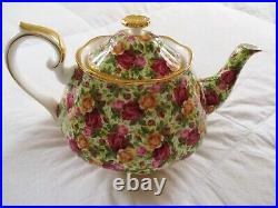 ROYAL ALBERT Old Country Roses CHINTZ COLLECTION Large Teapot