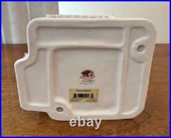 ROYAL ALBERT Old Country Roses Electric Lighted Flower Shoppe Excellent