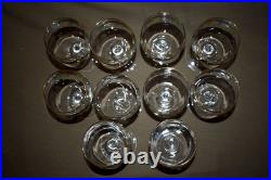 ROYAL ALBERT Old Country Roses Glasses Goblets 12oz 7 1/4 Tall Set of 10
