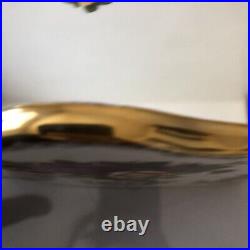 ROYAL ALBERT Old Country Roses Gold Napkin Holder Bone China Rare