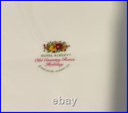 ROYAL ALBERT Old Country Roses Holiday 12 Piece Tea Set 2006 NIB