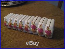 ROYAL ALBERT Old Country Roses Service for 12 with serving pieces ORIGINAL BOX ROYAL ALBERT Old Country Roses Service for 12 with serving pieces ORIGINAL BOX
