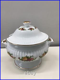 ROYAL ALBERT Old Country Roses Soup Tureen Vintage BONE CHINA NEW