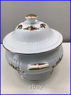 ROYAL ALBERT Old Country Roses Soup Tureen Vintage BONE CHINA NEW