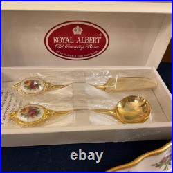 ROYAL ALBERT Old Country Roses Spoon Set and more