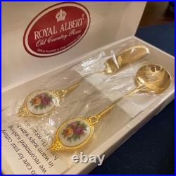 ROYAL ALBERT Old Country Roses Spoon Set and more