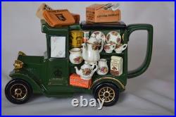 ROYAL ALBERT Old Country Roses Tea Pot Teapot Delivery Truck Chintz Cardew 1996 ROYAL ALBERT Old Country Roses Tea Pot Teapot Delivery Truck Chintz Cardew 1996