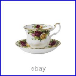 ROYAL ALBERT Old Country Roses Tea Set Bone China Dishwasher Safe (9-Piece)