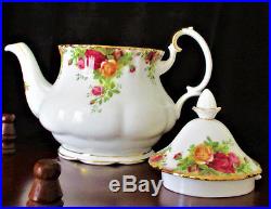 ROYAL ALBERT Old Country Roses Teapot Large Size (6 8 Cups)