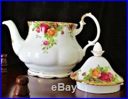 ROYAL ALBERT Old Country Roses Teapot Large Size (6 8 Cups) 1st Quality