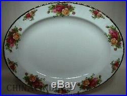 ROYAL ALBERT china OLD COUNTRY ROSES 11-piece Hostess Serving Piece Set