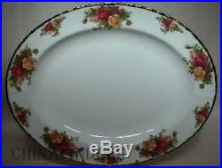 ROYAL ALBERT china OLD COUNTRY ROSES 1962 stamp 56-piece SET SERVICE for 12