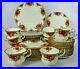 ROYAL_ALBERT_china_OLD_COUNTRY_ROSES_1962_stamp_60_piece_SET_SERVICE_for_12_01_aco
