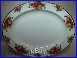 ROYAL ALBERT china OLD COUNTRY ROSES pattern 65-piece PLACE SETTING for 12