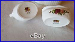 ROYAL ALBERT old country roses strawberry dish
