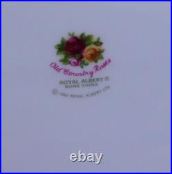 ROYAL DOULTON ROYAL ALBERT OLD COUNTRY ROSES ENGLAND 1962 Oval Platter 13 5/8