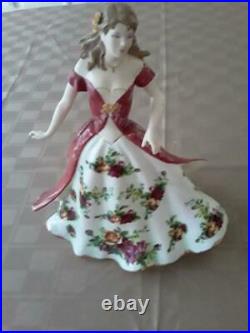Rare 2008 Royal Albert Old Country Roses Pretty Ladies Figure Figurine Nib Fs