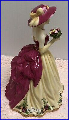 Rare 2010 Royal Albert Old Country Roses Pretty Ladies Figure Figurine -ra 25