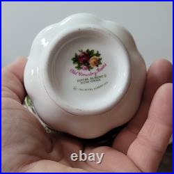 Rare Pattern Vintage Royal Albert Old Country Roses China Tea Set 11pcs Ltd 1962