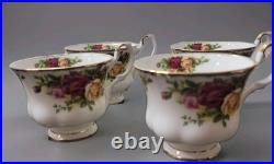 Rare Pattern Vintage Royal Albert Old Country Roses China Tea Set 11pcs Ltd 1962