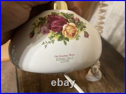 Rare Royal Albert Old Country Roses Corded Telephone Vintage Floral Gold TT-870