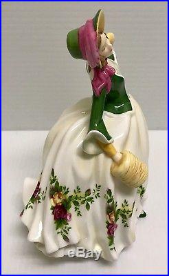 Rare Royal Albert Old Country Roses Pretty Ladies Figure Figurine -ra 22 Rose