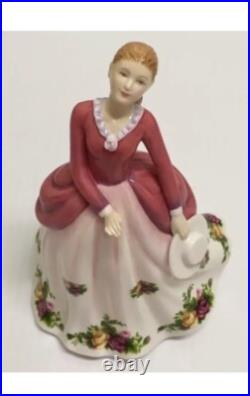 Rare Royal Albert Old Country Roses Pretty Ladies Lady Figurine Sarah Hn5246