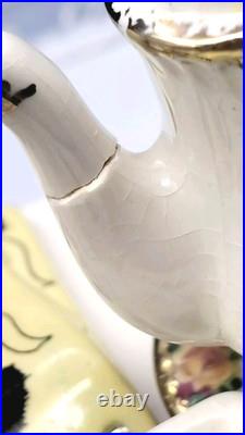 Rare Royal Albert Old Country Roses Teapot 26cm x 19cm Cardew Design