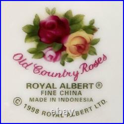 Rare Royal Albert Old Country Roses Teapot (Classic III) WithFree Porcelain Spoon