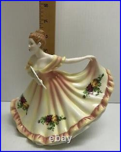 Rare Royal Doulton Old Country Roses Pretty Ladies Figurine Charlotte Hn4949