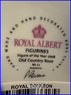 Rare Royal Doulton Royal Albert Old Country Roses Pretty Ladies Figurine Ra 11
