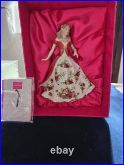 Rare Royal Doulton Royal Albert Old County Rose Pretty Lady