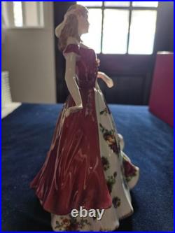 Rare Royal Doulton Royal Albert Old County Rose Pretty Lady