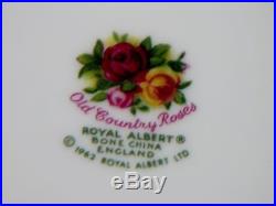 Rare Vintage 46 Pieces Royal Albert Old Country Roses England Plates Cups Rare Vintage 46 Pieces Royal Albert Old Country Roses England Plates Cups