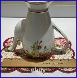Rare Vintage Royal Albert Old Country Rose Style Unmarked Bone China Tea Pot