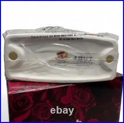 Rare Vintage Royal Albert Old Country Roses OCR Napkin Holder Bone China 1962