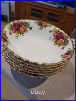 Royal ALBERT old Country ROSES Bowls 6 Bowls