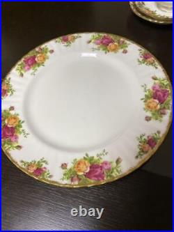 Royal Albert #127 Old Country Rose Cup Saucers Platter