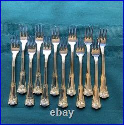 Royal Albert 18/10 Stainless Steel With Gold Accent Flatware Set Of 59 Pieces