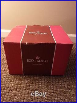 Royal Albert 1962 England Bone China Old Country Roses 7pc Tea Set 22K Gold Trim