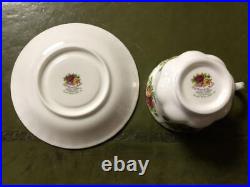 Royal Albert #244 Cup Saucer Old Country Rose