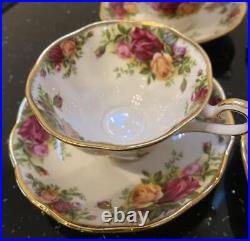 Royal Albert #301 Old Country Rose Cup Saucers
