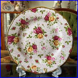 Royal Albert #307 Old Country Rose Soft Pink Lace Plate